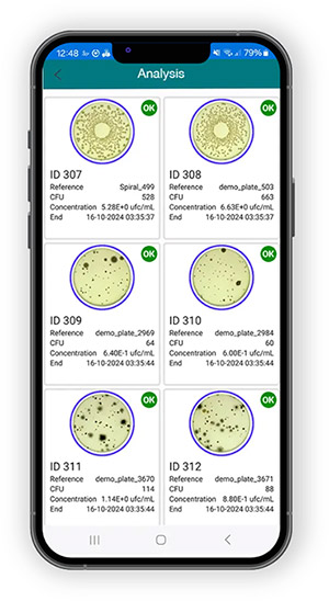 Application mobile myScanStation