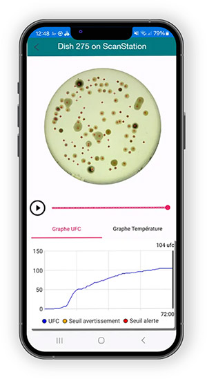 Application mobile myScanStation