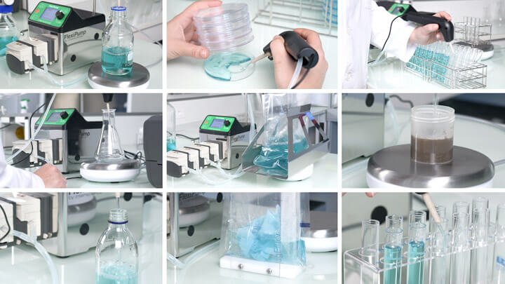 FlexiPump Scale - Large gamme de volumes