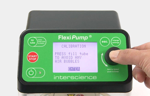 FlexiPump - Calibration facile