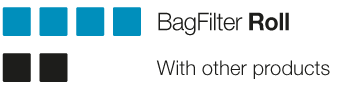 BagFilter Roll - Rapid & hygienic disposal